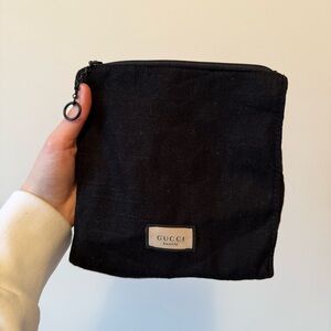 Gucci beauty makeup bag pouch